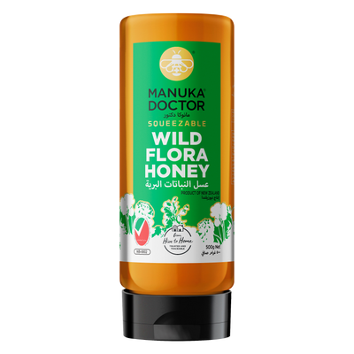 Wild Flora Squeezy Honey 500g